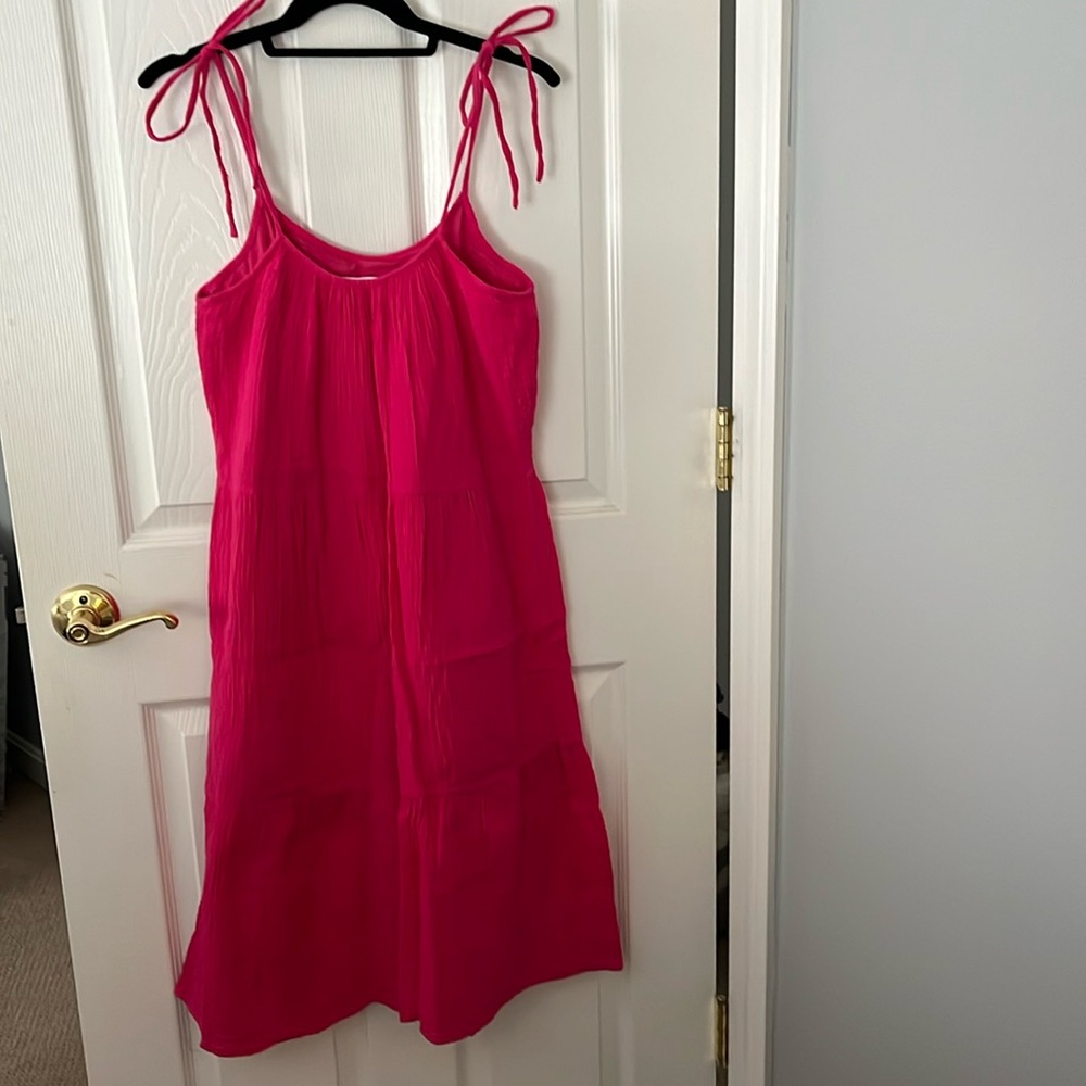 Spaghetti strap midi dress